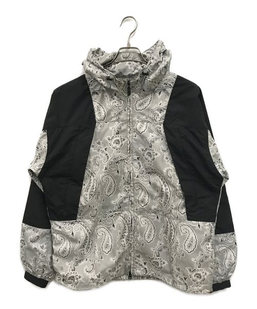 THE NORTHFACE PURPLELABEL（ザ・ノースフェイス パープルレーベル）THE NORTHFACE PURPLELABEL (ザ・ノースフェイス パープルレーベル) Paisley Print Mountain Wind Parka/NP2915N/ナイロンジャケット グレー サイズ:Mの古着・服飾アイテム