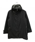 BURBERRY BLACK LABELバーバリーブラックレーベル）の古着「ナイロンフーデッドコート/BMP80-712-09」｜ブラック