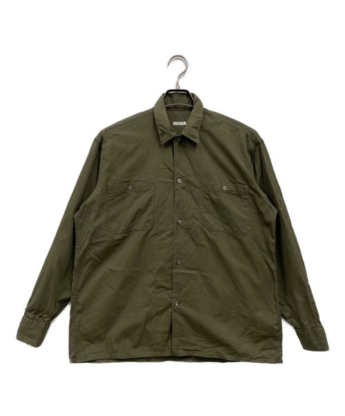 COMOLI（コモリ）COMOLI (コモリ) OD オープンカラーシャツ オリーブ サイズ:1の古着・服飾アイテム