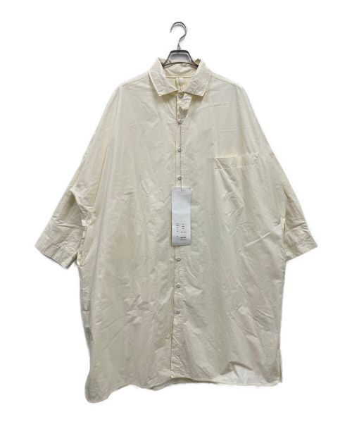 Masnou design（マスノウデザイン）Masnou design (マスノウデザイン) Shirt Long/ロングシャツ/ロングコート エクリュ/ホワイト サイズ:2の古着・服飾アイテム