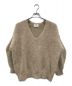 CLANE（クラネ）の古着「V NECK ANGOLA KNIT/11106-1222」｜ベージュ