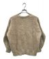 CLANE (クラネ) V NECK ANGOLA KNIT/11106-1222 ベージュ サイズ:1：7000円