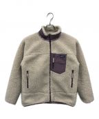 Patagoniaパタゴニア）の古着「キッズレトロエックスボアジャケット/Kids Classic Retro X Jacket」｜ベージュ