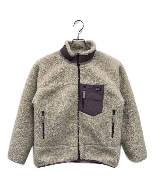 Patagonia（パタゴニア）Patagonia (パタゴニア) キッズレトロエックスボアジャケット/Kids Classic Retro X Jacket ベージュ サイズ:キッズXLの古着・服飾アイテム