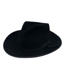 STETSON（ステットソン）の古着「STRAOLINER/ハット/フェドラハット」｜ブラック