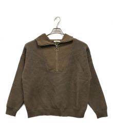 yashiki（ヤシキ）の古着「Tasogare High Neck Hoodie/YSK-21AW-KN07」｜ブラウン/モカ