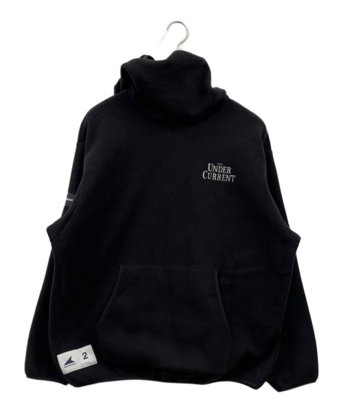 DESCENDANT（ディセンダント）DESCENDANT (ディセンダント) GUARDIANS FLEECE HOODY/フリースフーディ/フリースパーカー ブラック サイズ:2の古着・服飾アイテム