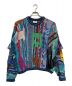 Coogi（クージー）の古着「3D立体ケーブルニット」｜ブルー