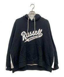 RUSSELL ATHLETIC（ラッセルアスレチック）の古着「ラッセルパーカー/B1531PUT711」｜ブラック