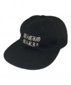 WACKO MARIAワコマリア）の古着「WOOL 6 PANEL CAP」｜ブラック