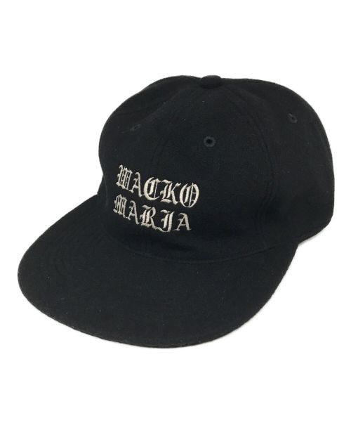 WACKO MARIA（ワコマリア）WACKO MARIA (ワコマリア) WOOL 6 PANEL CAP ブラック 未使用品の古着・服飾アイテム