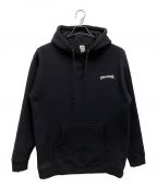 CHALLENGERチャレンジャー）の古着「END WAR HOODIE/ピエロプリントプルオーバーパーカー」｜ブラック