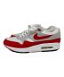 NIKE (ナイキ) AIR MAX 1 OG UNIVERSITY RED ホワイト×レッド サイズ:27：7000円