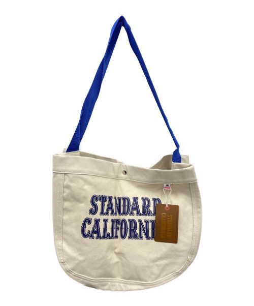 STANDARD CALIFORNIA（スタンダードカリフォルニア）STANDARD CALIFORNIA (スタンダートカルフォニア) キャンバスショルダーバッグ/0TBNF198 ベージュ 未使用品の古着・服飾アイテム