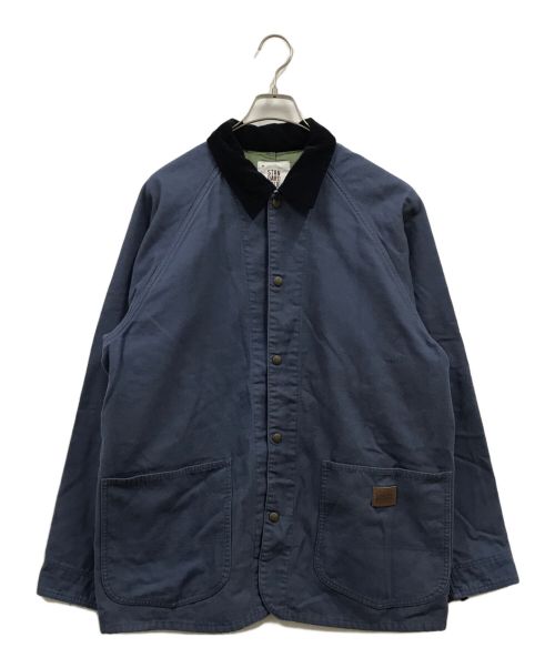 STANDARD CALIFORNIA（スタンダードカリフォルニア）STANDARD CALIFORNIA (スタンダードカリフォルニア) SD Coverall Jacket/カーバーオールジャケット/カバーオール/コーデュロイカラージャケット/ジャケット ブルー サイズ:XLの古着・服飾アイテム