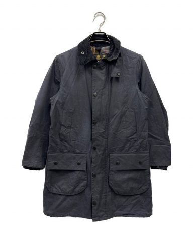 【中古・古着通販】Barbour (バブアー) SL BORDER/ボーダー オイルドコート ネイビー サイズ:34｜ブランド・古着通販  トレファク公式【TREFAC FASHION】スマホサイト