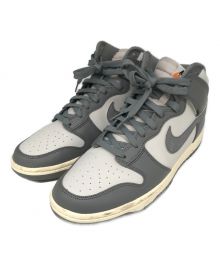 NIKE（ナイキ）の古着「DUNK HI RETRO SE VNTG」｜ホワイト×グレー