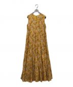 MARIHAマリハ）の古着「夏の月影のドレス/ノースリーブワンピース」｜イエロー