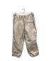 nyxu (ニュクス) フラワーカッティングパンツ/Full of holes cargo pants ベージュ サイズ:F：6000円