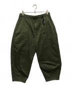 THE NORTHFACE PURPLELABELザ・ノースフェイス パープルレーベル）の古着「Stretch Twill Wide Cropped Pants」｜オリーブ