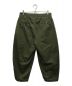 THE NORTHFACE PURPLELABEL (ザ・ノースフェイス パープルレーベル) Stretch Twill Wide Cropped Pants オリーブ サイズ:32：9800円