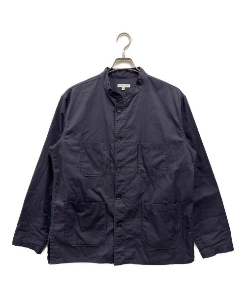 Engineered Garments（エンジニアド ガーメンツ）Engineered Garments (エンジニアド ガーメンツ) スタンドカラーシャツ ネイビー サイズ:Mの古着・服飾アイテム