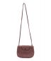 LONGCHAMP (ロンシャン) LE PLIAGE CUIR CROSSBODY BAG/レザーミニショルダーバッグ ピンク：11000円