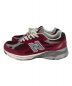 NEW BALANCE (ニューバランス) ローカットスニーカー レッド サイズ:26cm：12000円