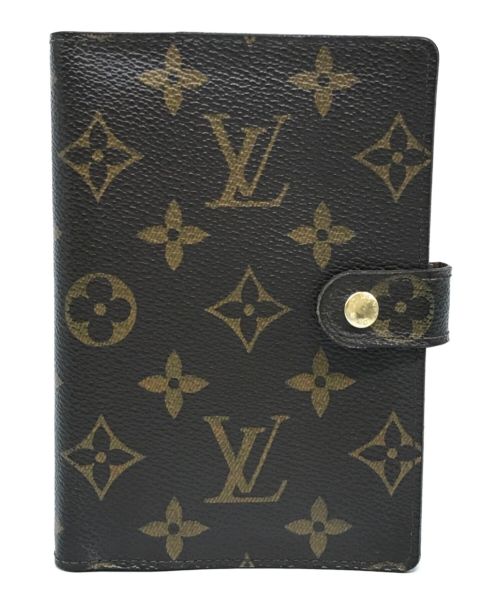 LOUIS VUITTON（ルイ ヴィトン）LOUIS VUITTON (ルイ ヴィトン) 手帳カバー ブラウンの古着・服飾アイテム