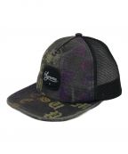 SUPREMEシュプリーム）の古着「Gradient Jacquard Denim Mesh Back 5Panel Cap/22SS」｜グレー