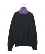 TAKAHIROMIYASHITA TheSoloIst.タカヒロミヤシタ ザソロイスト）の古着「Turtleneck Sweater/0007AW22/ニット/ハイネックニット」｜ブラック