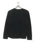 AMI Alexandre Mattiussi (アミ アレクサンドル マテュッシ) LONG SLEEVE ADC T-SHIRT ブラック サイズ:L：13000円