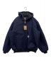 CarHartt（カーハート）の古着「QUILTED FLANNEL DUCK ACTIVE JACKET」｜ネイビー