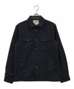 WOOLRICHウールリッチ）の古着「ALASKAN QUILTED OVER SHIRT/ウールシャツ/CPOジャケット/WOOS0038」｜ネイビー