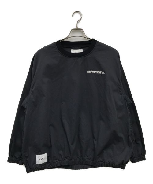 WTAPS（ダブルタップス）WTAPS (ダブルタップス) SMOCK JACKET COTTON SATIN/スモッグパーカー ブラック サイズ:01の古着・服飾アイテム