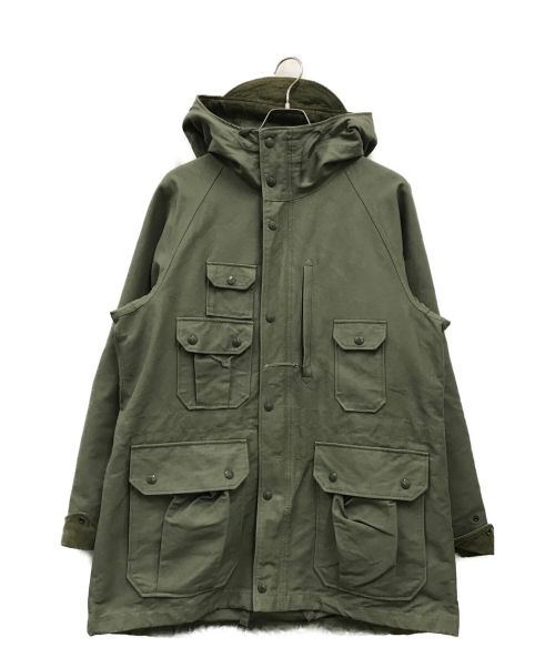 Engineered Garments（エンジニアド ガーメンツ）Engineered Garments (エンジニアド ガーメンツ) フィールドパーカー/Field Parka-Cotton Double Cloth オリーブ サイズ:Mの古着・服飾アイテム