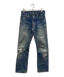 LEVI'S（リーバイス）の古着「デニムパンツ/44501-0022/ボタン裏555/99年製/復刻」｜ブルー