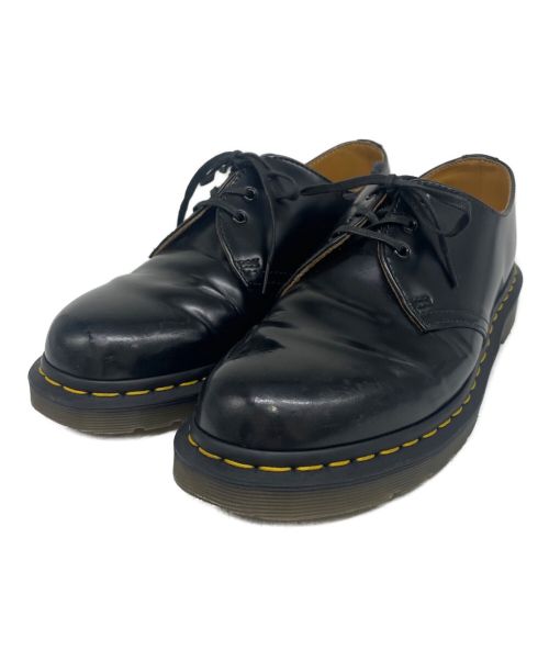 Dr.Martens（ドクターマーチン）Dr.Martens (ドクターマーチン) 3ホールギブソンシューズ ブラック サイズ:UK7の古着・服飾アイテム