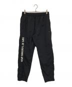 A BATHING APEアベイシングエイプ）の古着「AAPE WOVEN PANTS/ナイロンパンツ/AAPPTM6488XXC」｜ブラック