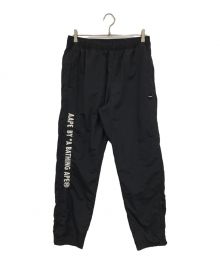 A BATHING APE（アベイシングエイプ）の古着「AAPE WOVEN PANTS/ナイロンパンツ/AAPPTM6488XXC」｜ブラック