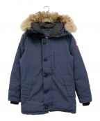 CANADA GOOSEカナダグース）の古着「JASPER PARKA/ダウンジャケット/3438JM」｜ネイビー