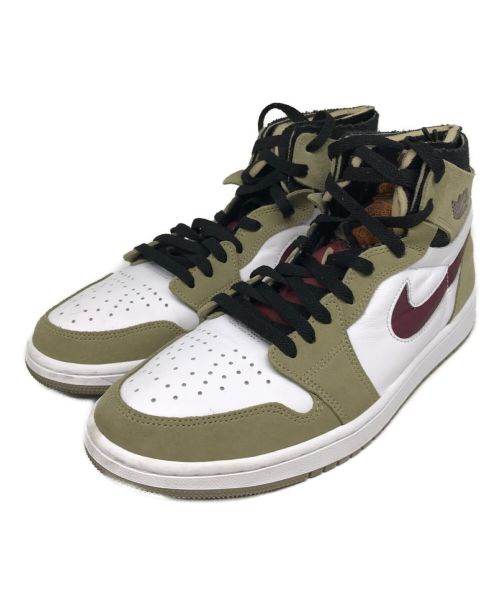 NIKE（ナイキ）NIKE (ナイキ) AIR JORDAN 1 ZOOM AIR CMFT/ハイカットスニーカー/CT0978-203 グリーン×ボルドー サイズ:27.5の古着・服飾アイテム