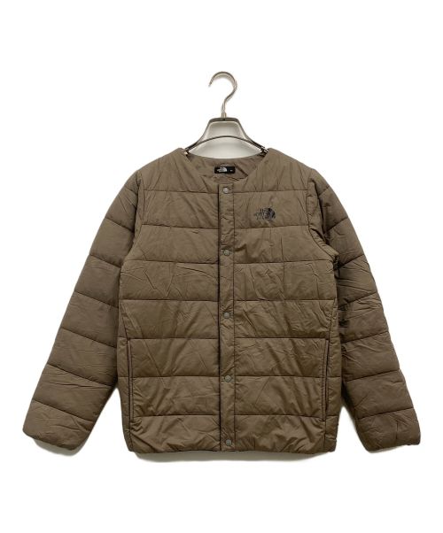 THE NORTH FACE（ザ ノース フェイス）THE NORTH FACE (ザ ノース フェイス) マイクロゼファーカーディガン/NYJ82252/ダウンジャケット ベージュ サイズ:キッズ150の古着・服飾アイテム