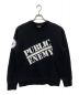 Supreme（シュプリーム）の古着「PublicEnemyCrewneckSweatshirt」｜ブラック