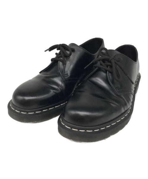 Dr.Martens（ドクターマーチン）Dr.Martens (ドクターマーチン) 3ホールシューズ ブラック サイズ:UK8の古着・服飾アイテム