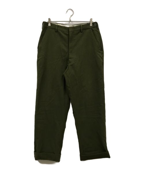 US ARMY（ユーエスアーミー）US ARMY (ユーエスアーミー) 81年製/M-51 WOOL TROUSERS ／フィールドパンツ/M51/8415-00-231-7203/パンツ/ カーキ サイズ:Ｍの古着・服飾アイテム