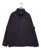 Patagoniaパタゴニア）の古着「Patagonia/Mens Retro Pile Jacket/メンズ・レトロ・パイル・ジャケット 22801」｜パープル×ブルー