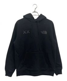 THE NORTH FACE×KAWS（ザ ノース フェイス×カウズ）の古着「KAWSコラボ/POPOVER HOODY/プルオーバーパーカー/フーディ/パーカー」｜ブラック