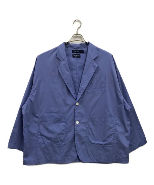 NAUTICA（ノーティカ）NAUTICA (ノーティカ) A.O.R Shirt A.H テーラードジャケット/222-1534 ブルー サイズ:XLの古着・服飾アイテム