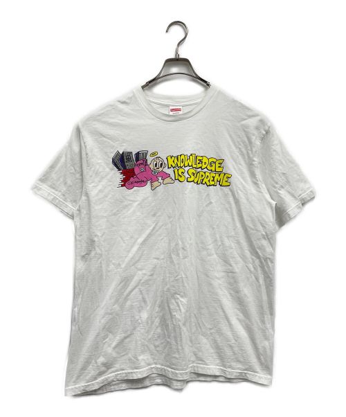 SUPREME（シュプリーム）Supreme (シュプリーム) Knowledge Tee/プリントTシャツ ホワイト サイズ:Lの古着・服飾アイテム